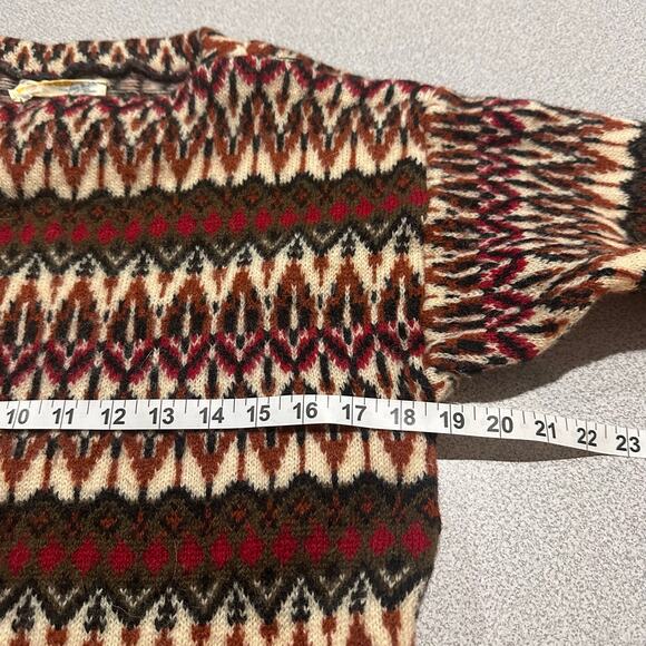 Iceland Hans Heitsch Jersey Modeller Vtg Sz XS/S Scandanavian Lambswool Sweater - Picture 6 of 10